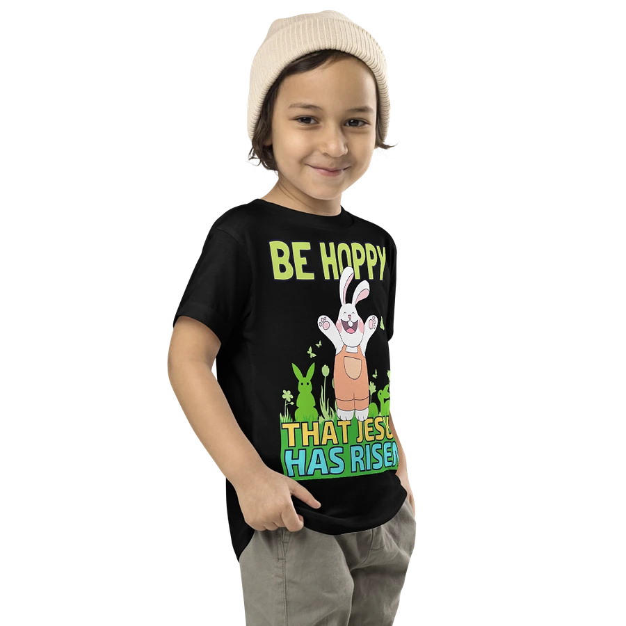 Be Hoppy That Jesus Has Risen Toddler Easter T-Shirt product image (4)