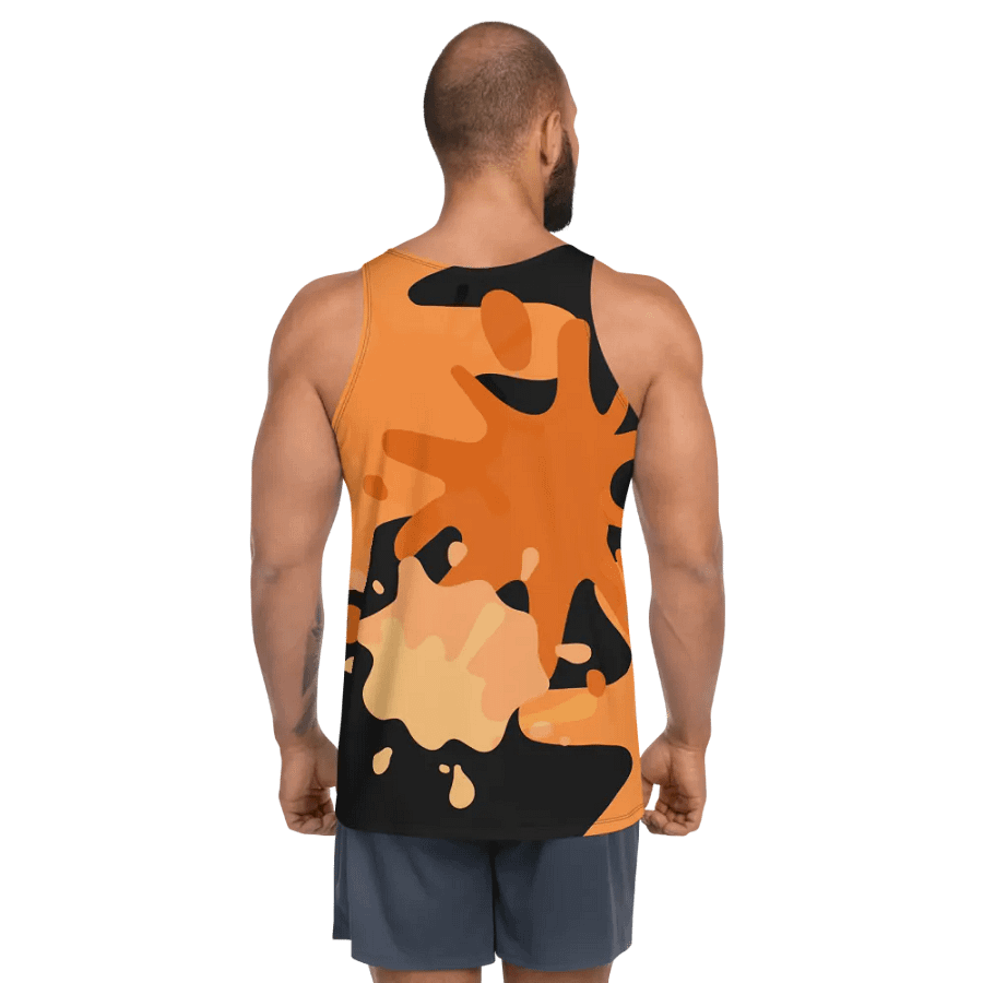 Dark Chaos Splatter Tank - Orange product image (6)