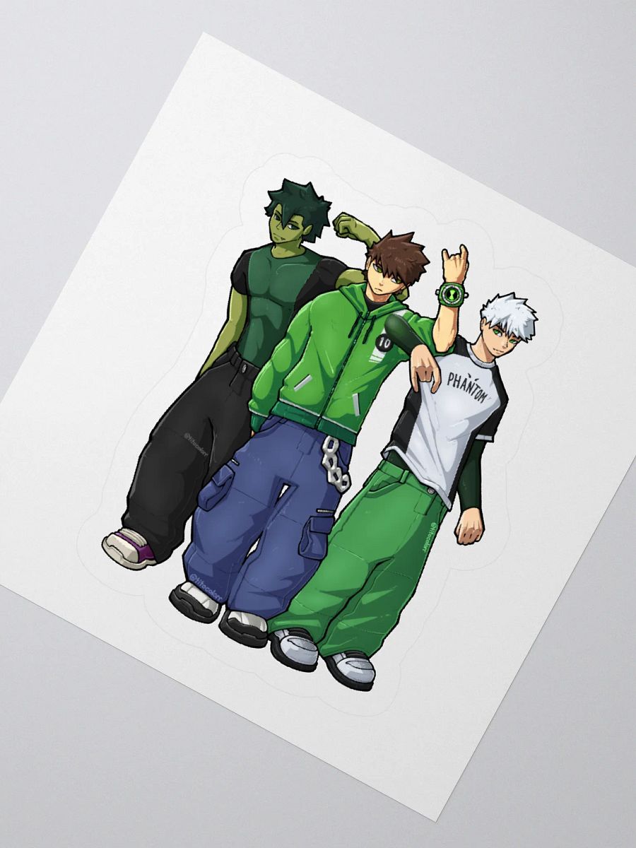 TEAM GREEN STICKER product image (6)