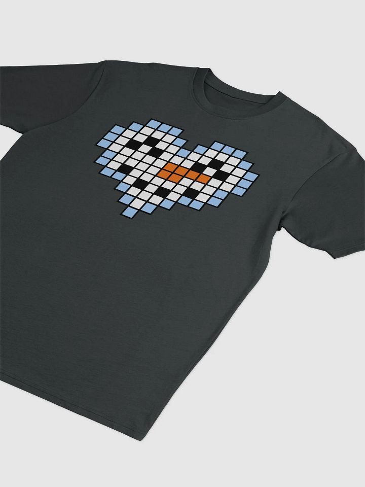 Snowman Heart Premium Heavyweight Tee product image (2)