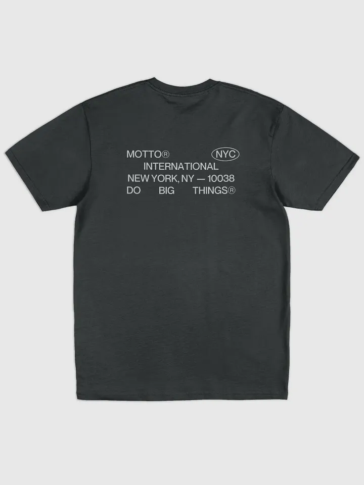 Motto® International T-Shirt - Black product image (2)