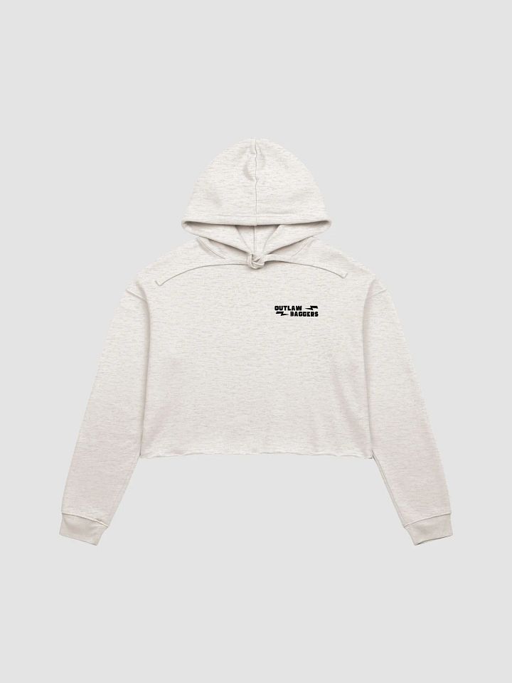 Outlaw Baggers Piston Crop Top Hoodie product image (2)