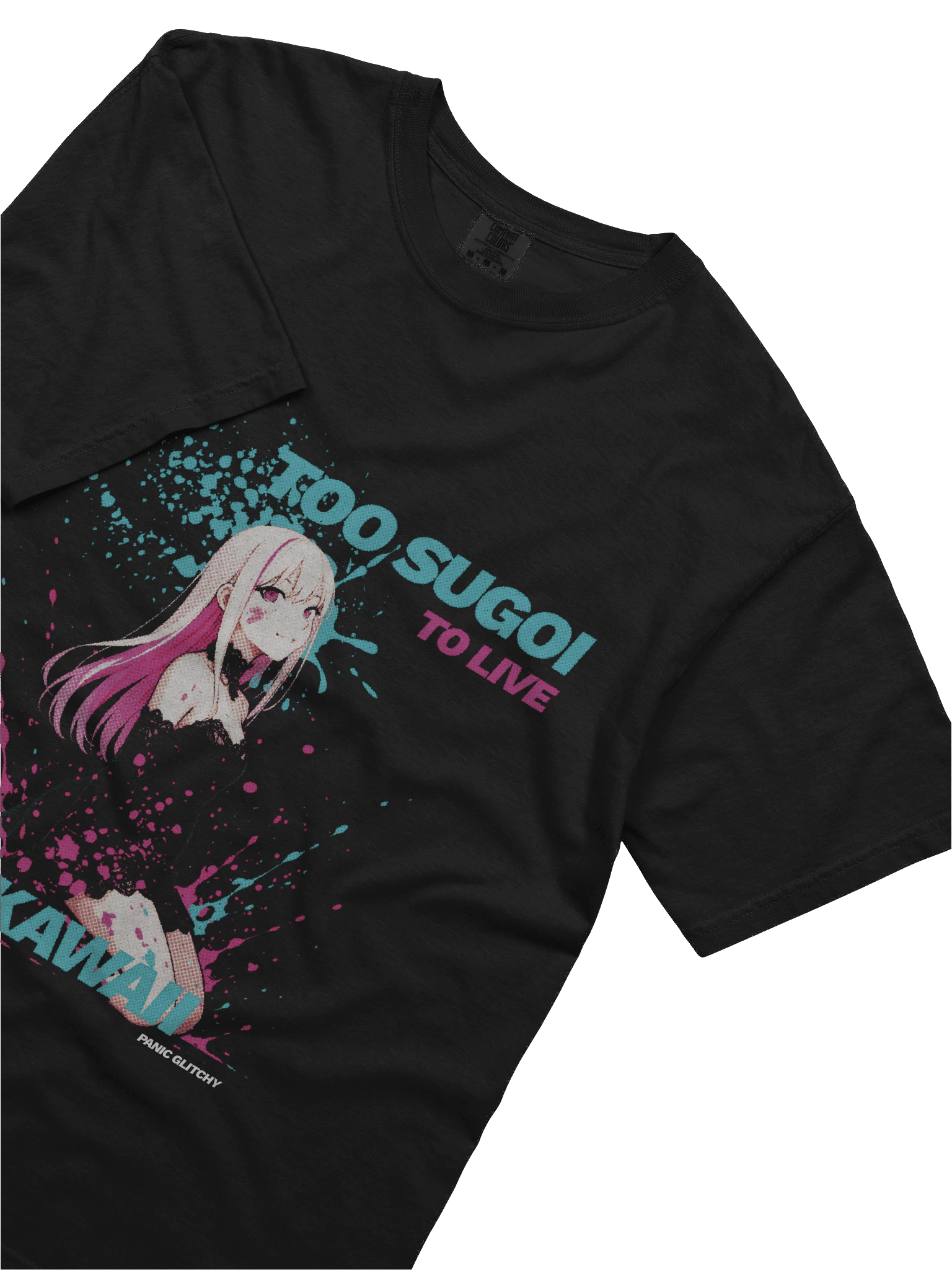 Too Sugoi/Too Kawaii Painted Splash Tee product image (5)