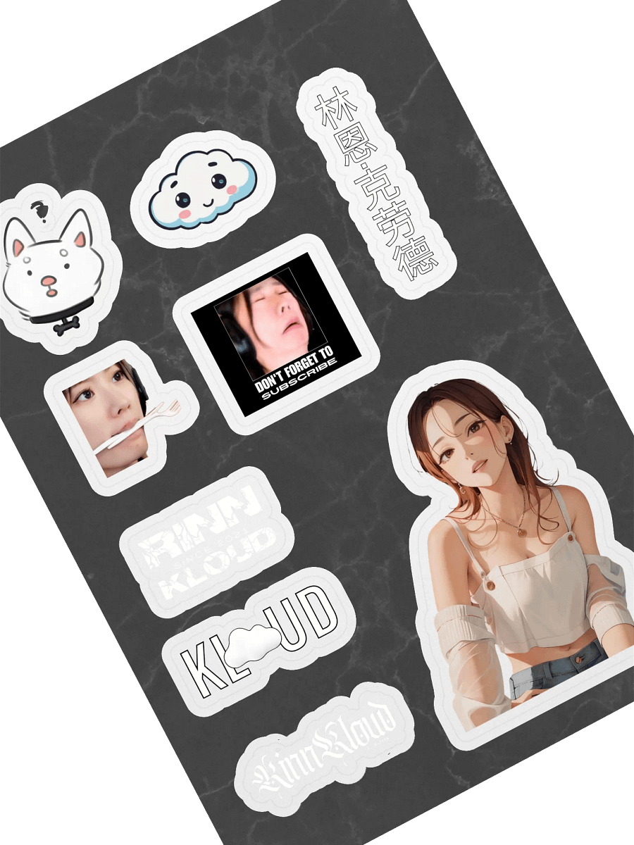 RinnKloud Sticker Sheet product image (1)