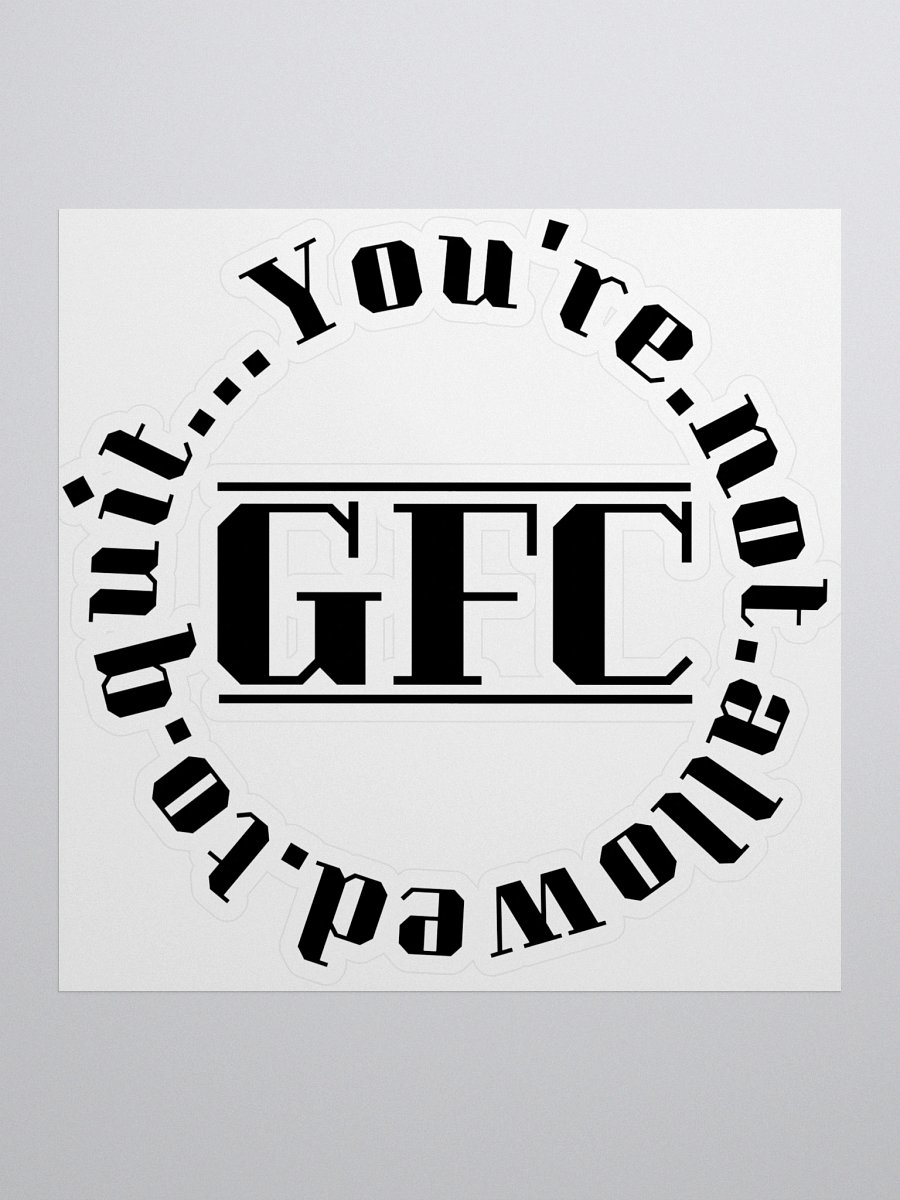 YNATQ Circle Sticker product image (1)