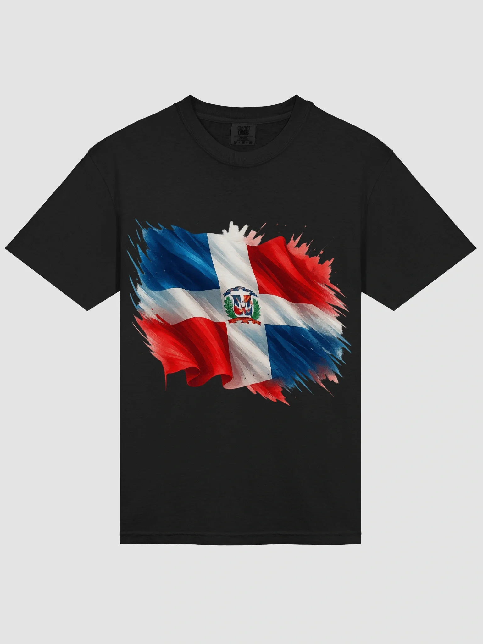 Dominican Republic Flag Artistic T-Shirt product image (16)