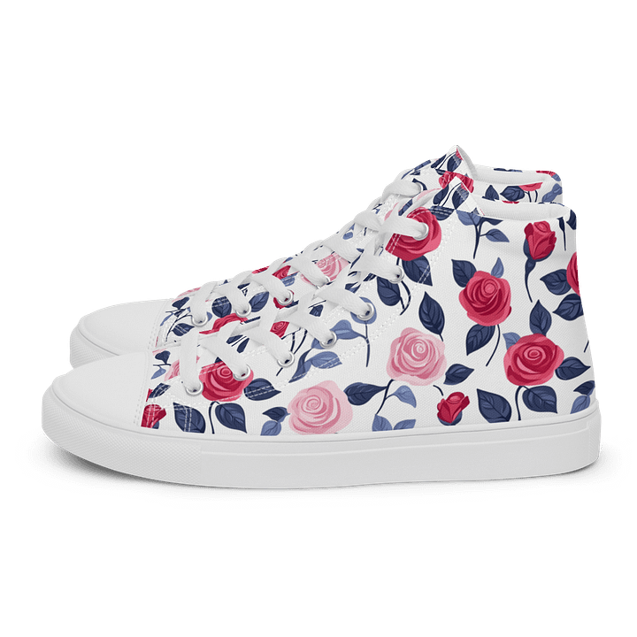 Retro Rose High Tops product image (1)