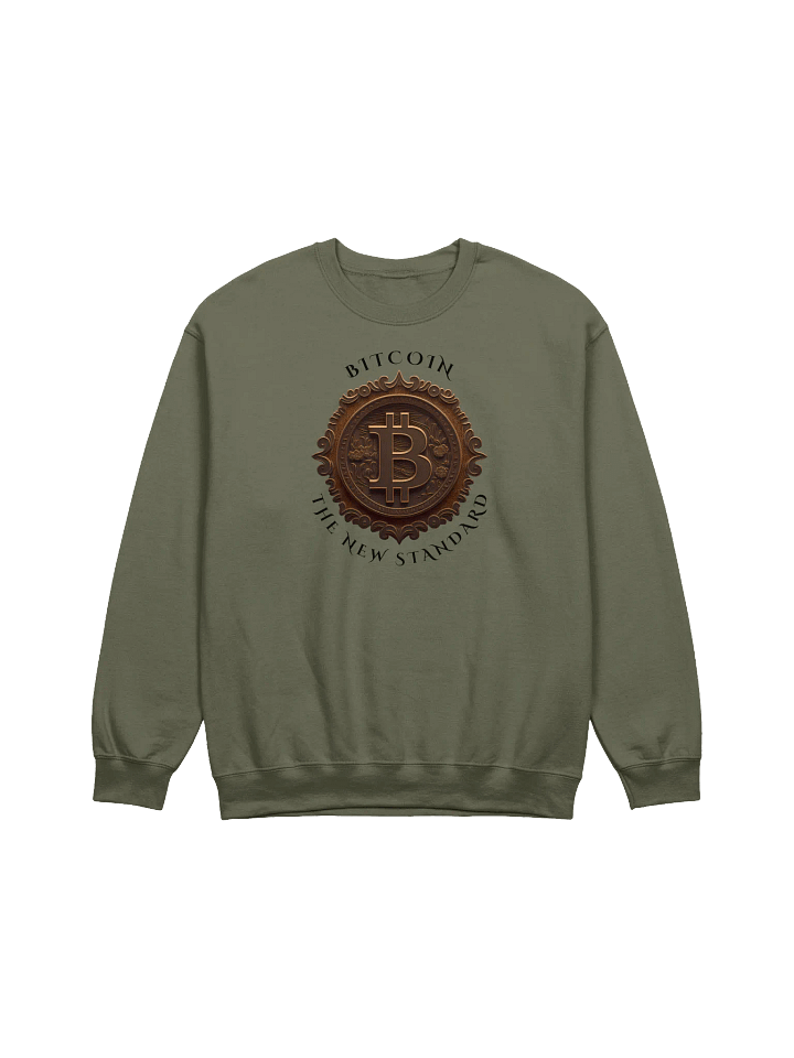 Bitcoin Ornamental Coin Sweatshirt product image (25)