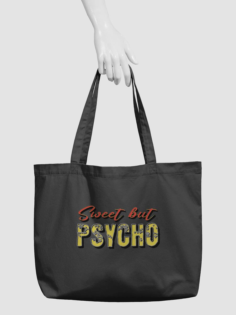 Sweet But Psycho Chic Organic Tote product image (3)