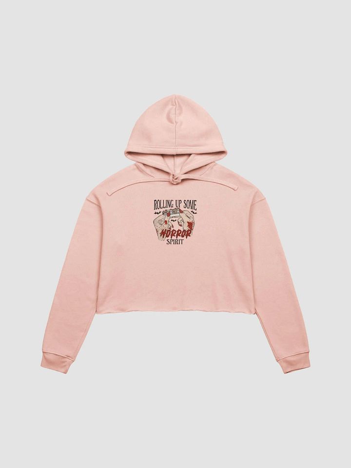 Rolling up some Horror Spirit Crop Hoodie product image (7)