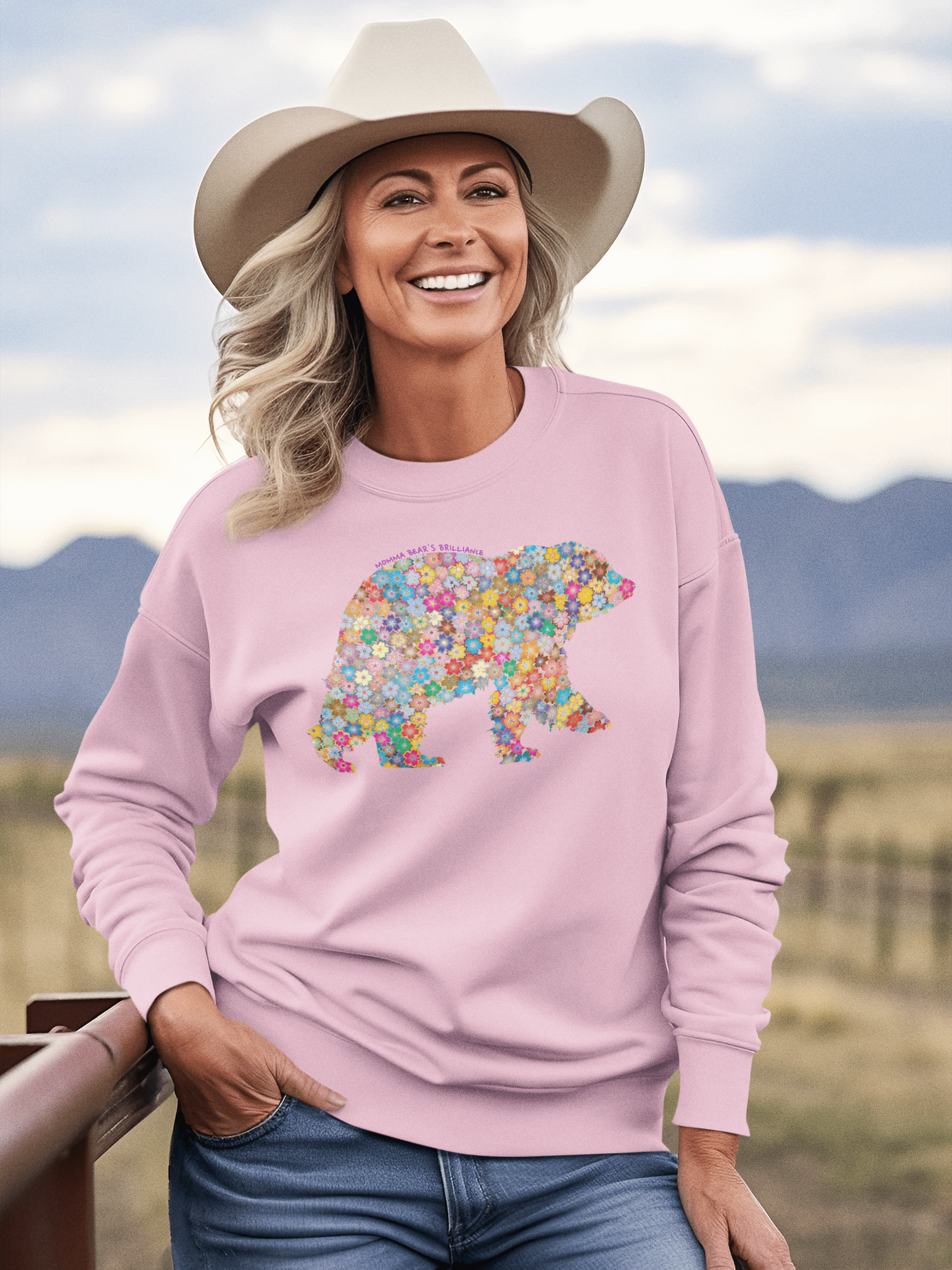 Moma Bear Crewneck Sweatshirt product image (49)