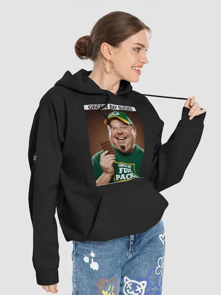 Green Bay Sucks Fudge Packers Hoodie | NFL Rivals Locker | Green Bay Packers | Trash Fanz product image (2)