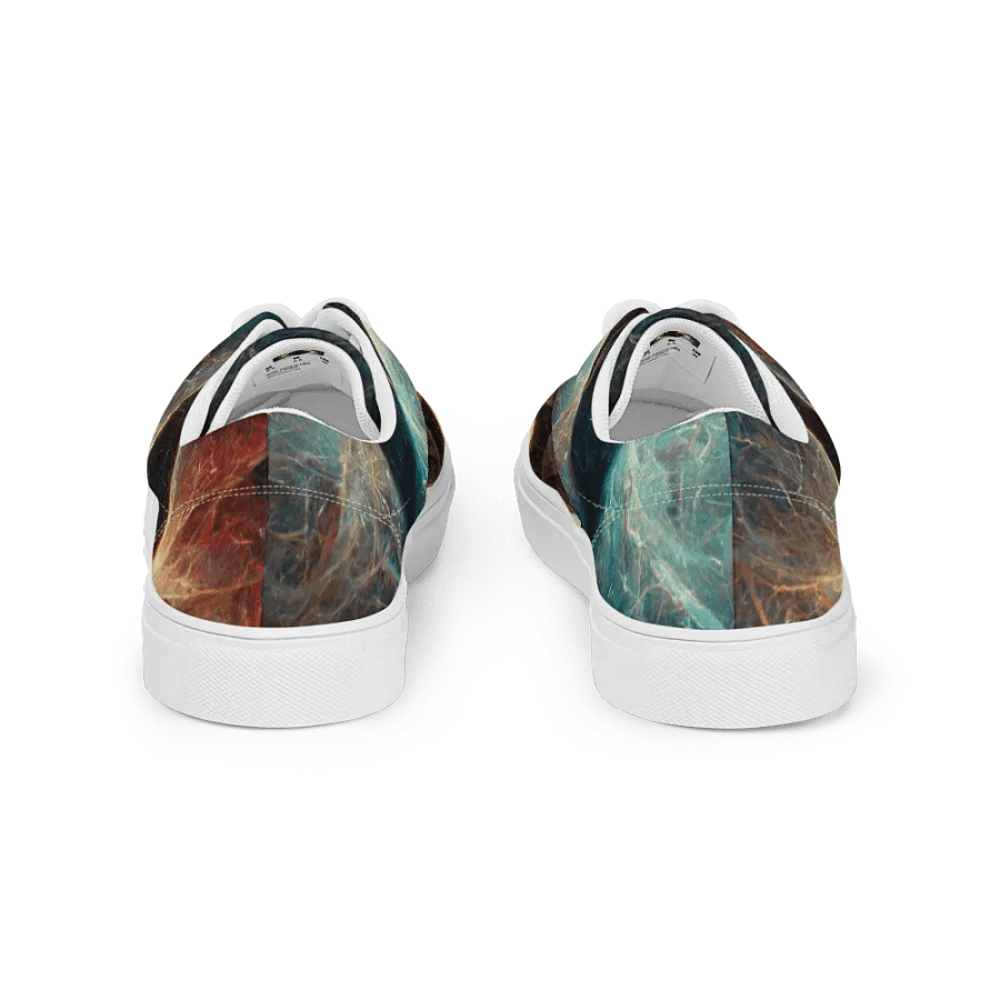 men's sacred geometry canvas Lace-Up Shoes product image (4)
