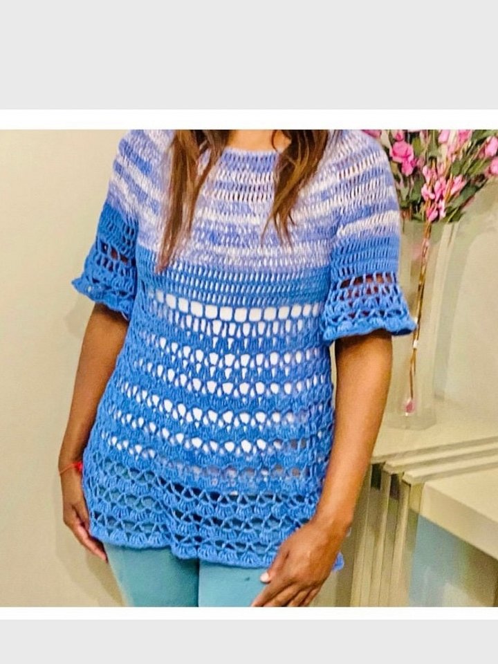 Crochet Summer Top Written Pattern product image (1)