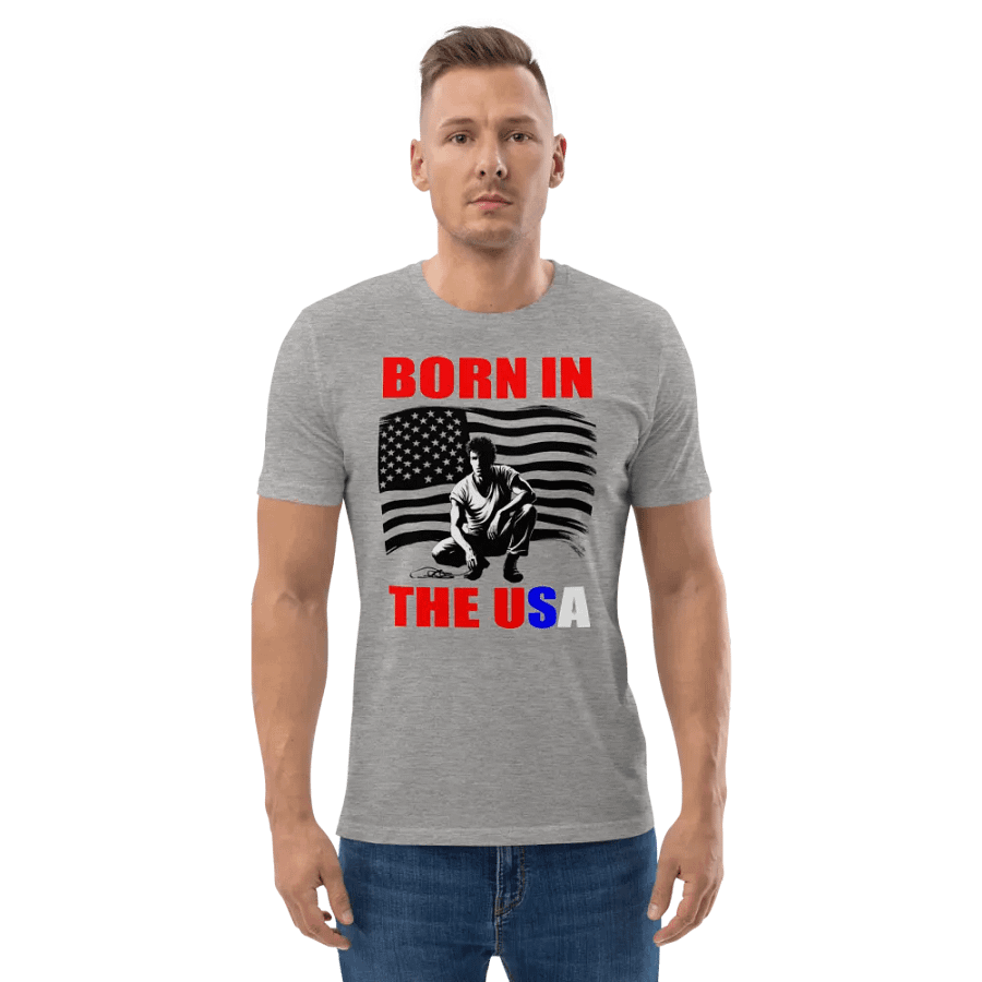 Born in the U.S.A. tribute funny inspired shirt product image (3)