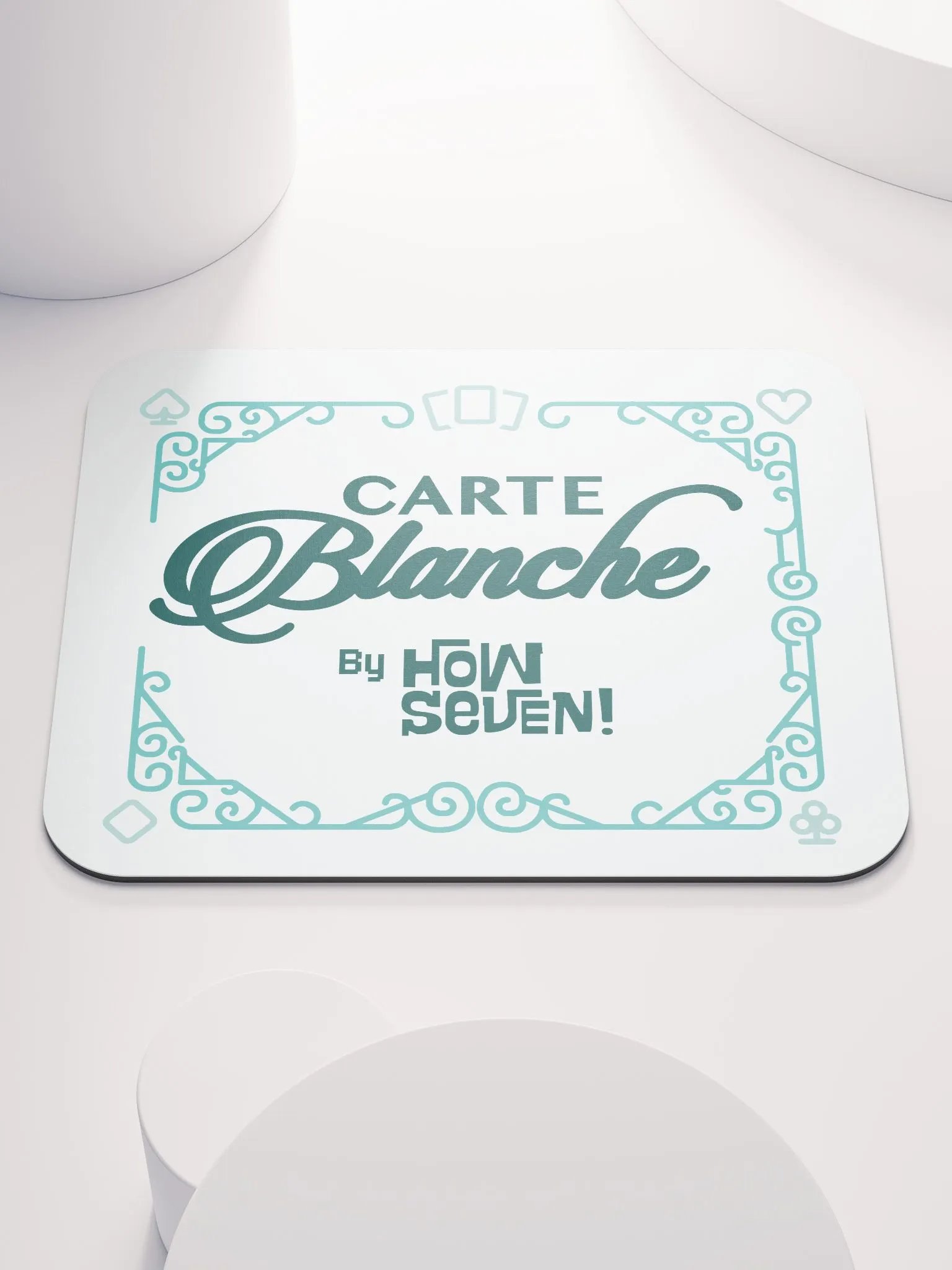 Blanche Book Cover Mouse Pad product image (1)