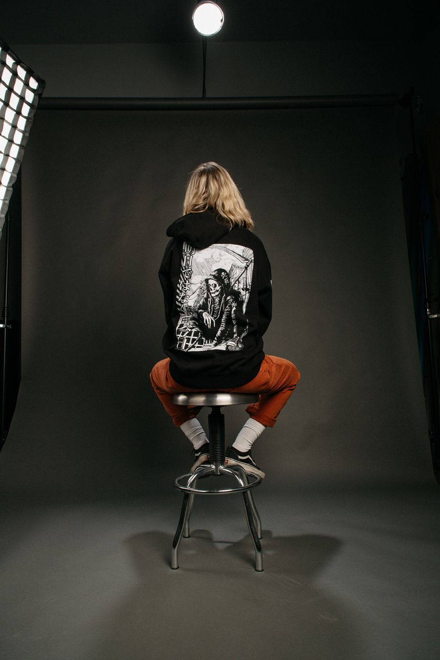 One Day We'll All Be Skeletons Hoodie - Black product image (5)