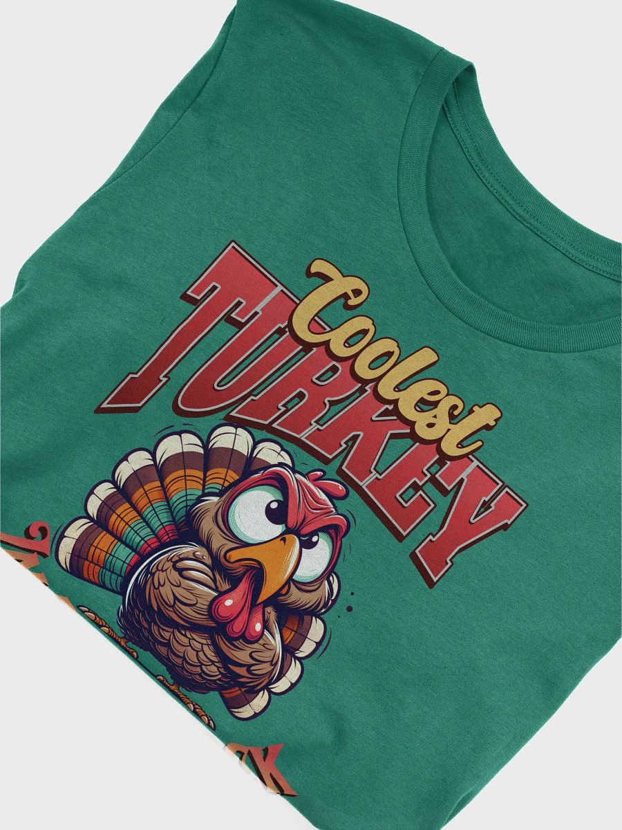 Coolest Turkey in the Flock Cartoon T-Shirt product image (27)