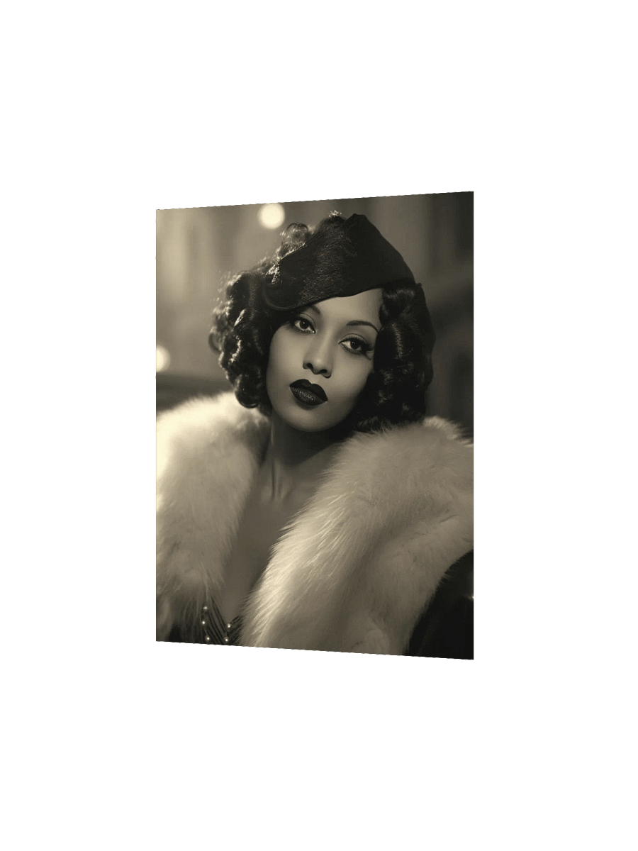 Elegant Vintage Glamour Matte Poster product image (12)