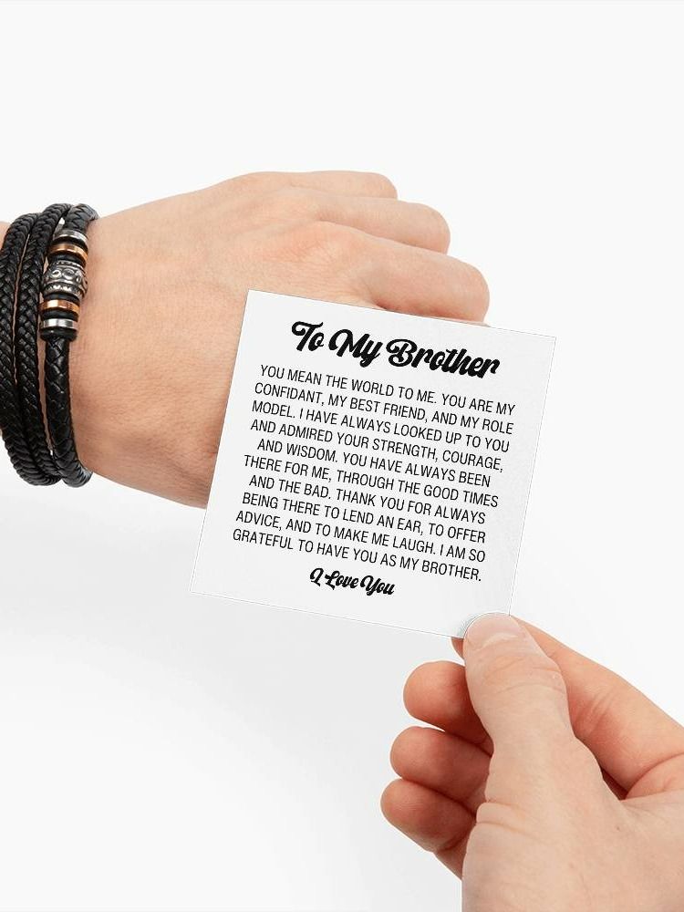 Brother Forever Bracelet - You Mean The World To Me product image (4)
