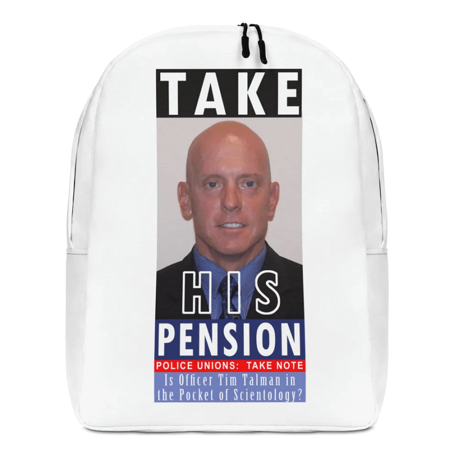 Backpack - Take Tim Talman's Pension product image (1)