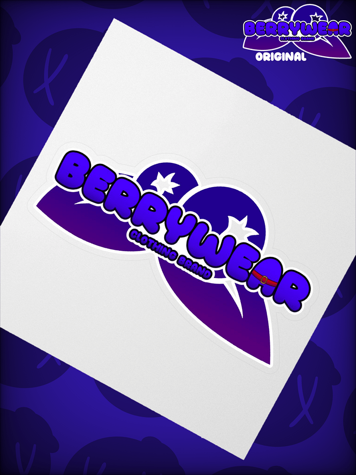 Berrywear Logo - Die Cut Sticker product image (1)