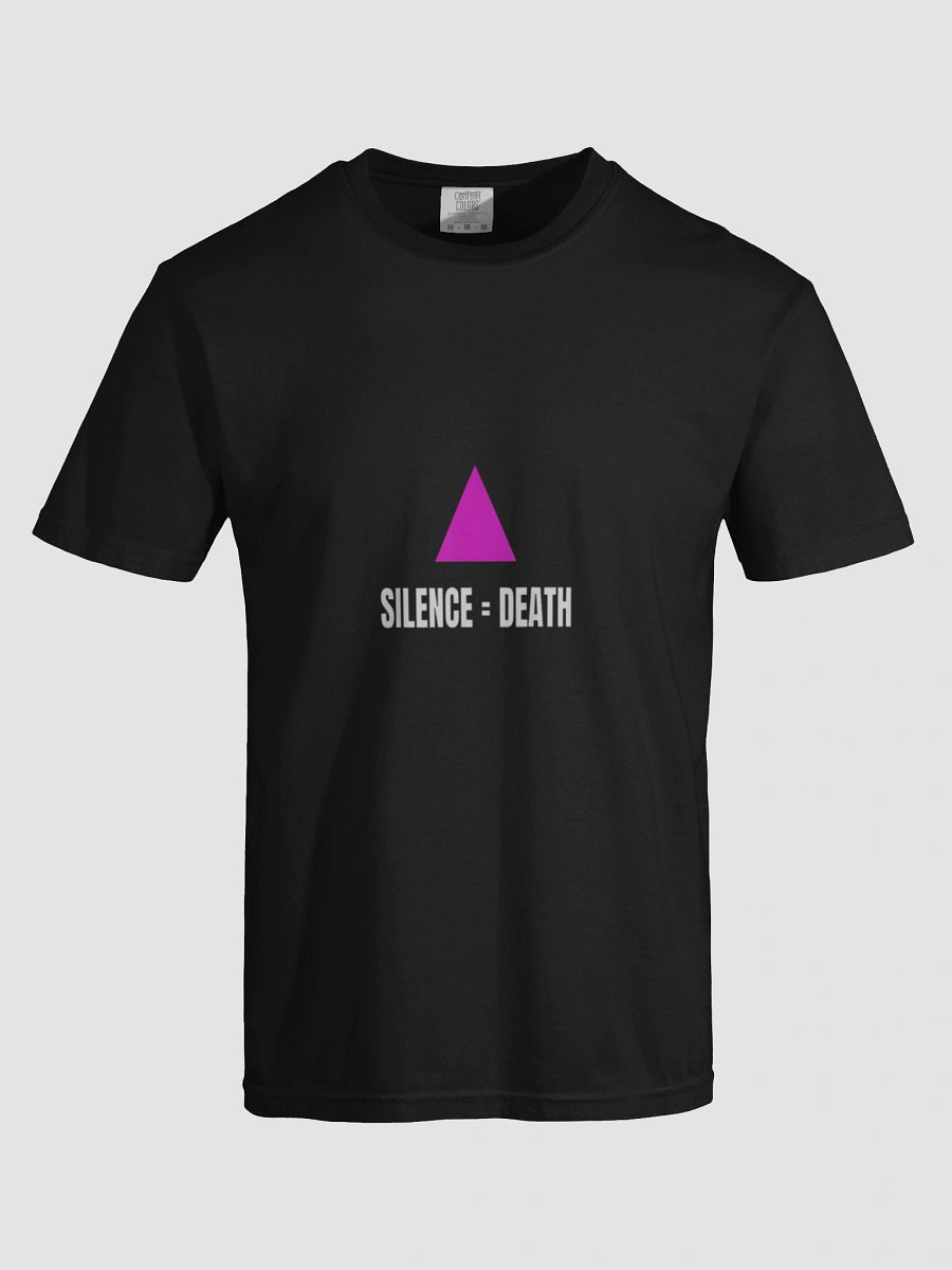 Silence = Death Pink Triangle T-Shirt product image (7)
