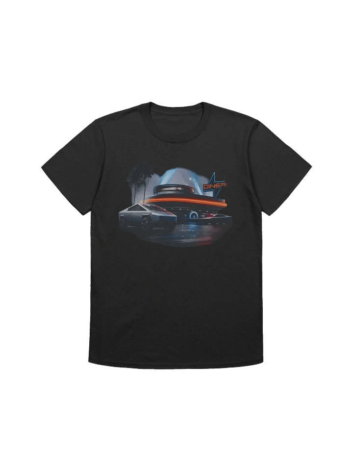 Tesla Hollywood Retro Diner T-Shirt product image (1)