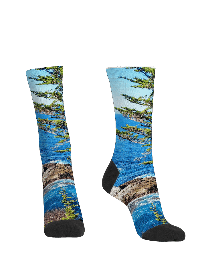 Coastal Breeze Crew Socks product image (2)