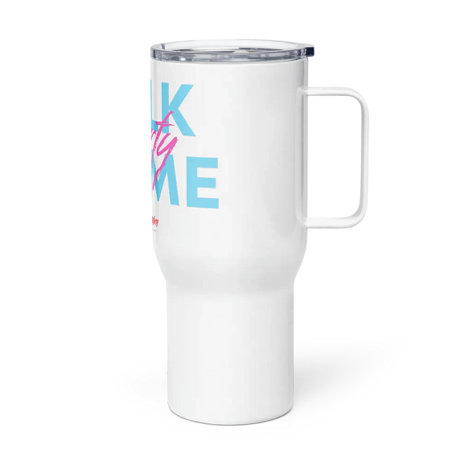 Travel Mug with Handle and Lid - 