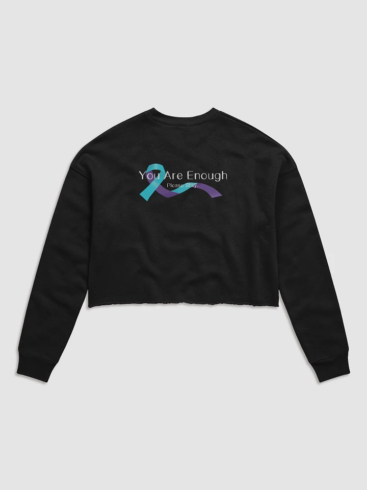You Are Enough Crop Long Sleeve product image (2)