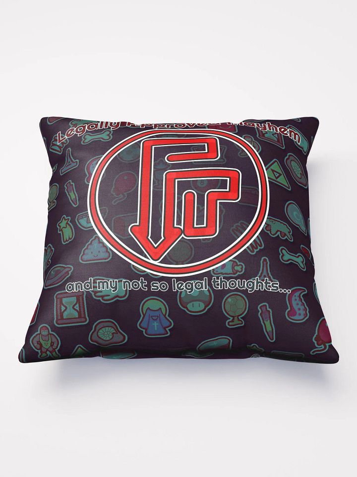 Mayhem Pillow (square) product image (1)