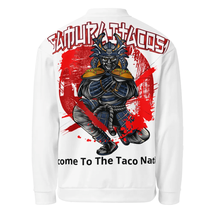 Samurai Tacos1 All-Over Print Bomber Jacket product image (2)