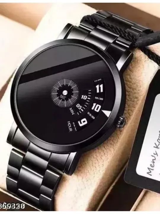 Black & White Stainless Steel Casual Watch for Man product image (1)
