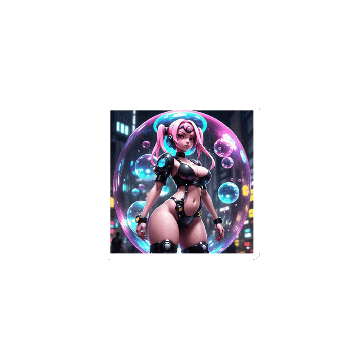 Neon Bubblegum Dream Die-Cut Magnets product image (1)