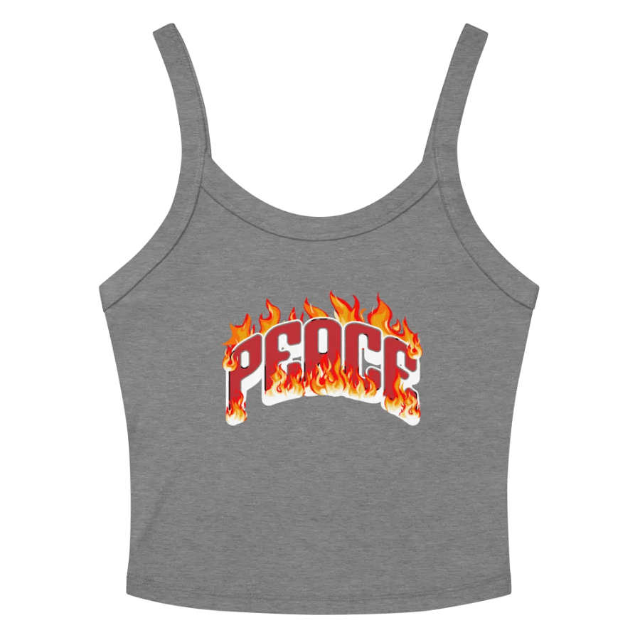 Flaming Peace Women's Tank Top product image (2)