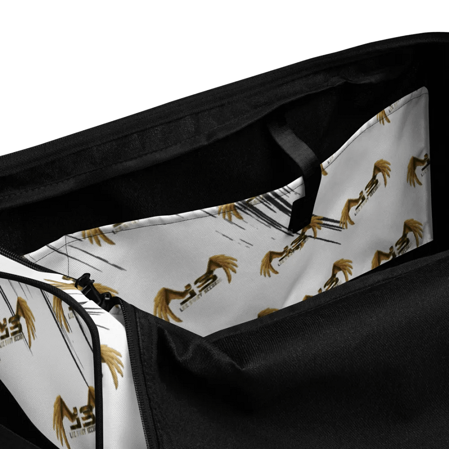 Golden-Winged Mechanical Marvel Duffle Bag product image (9)