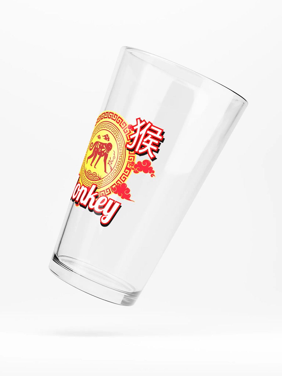 Monkey - Chinese Zodiac Pint Shaker Glass product image (5)