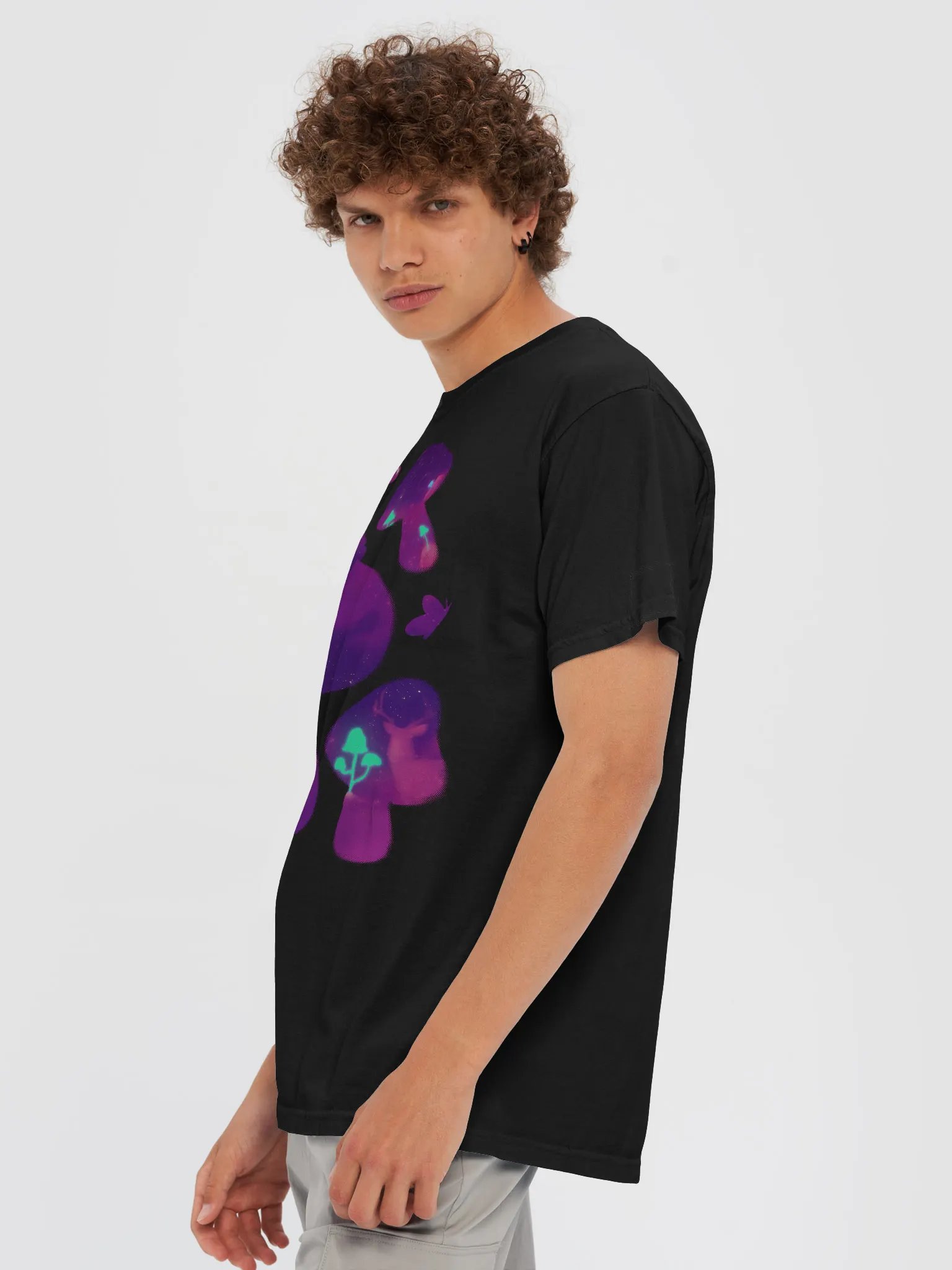 Cosmic Mushroom Dream T-Shirt product image (14)