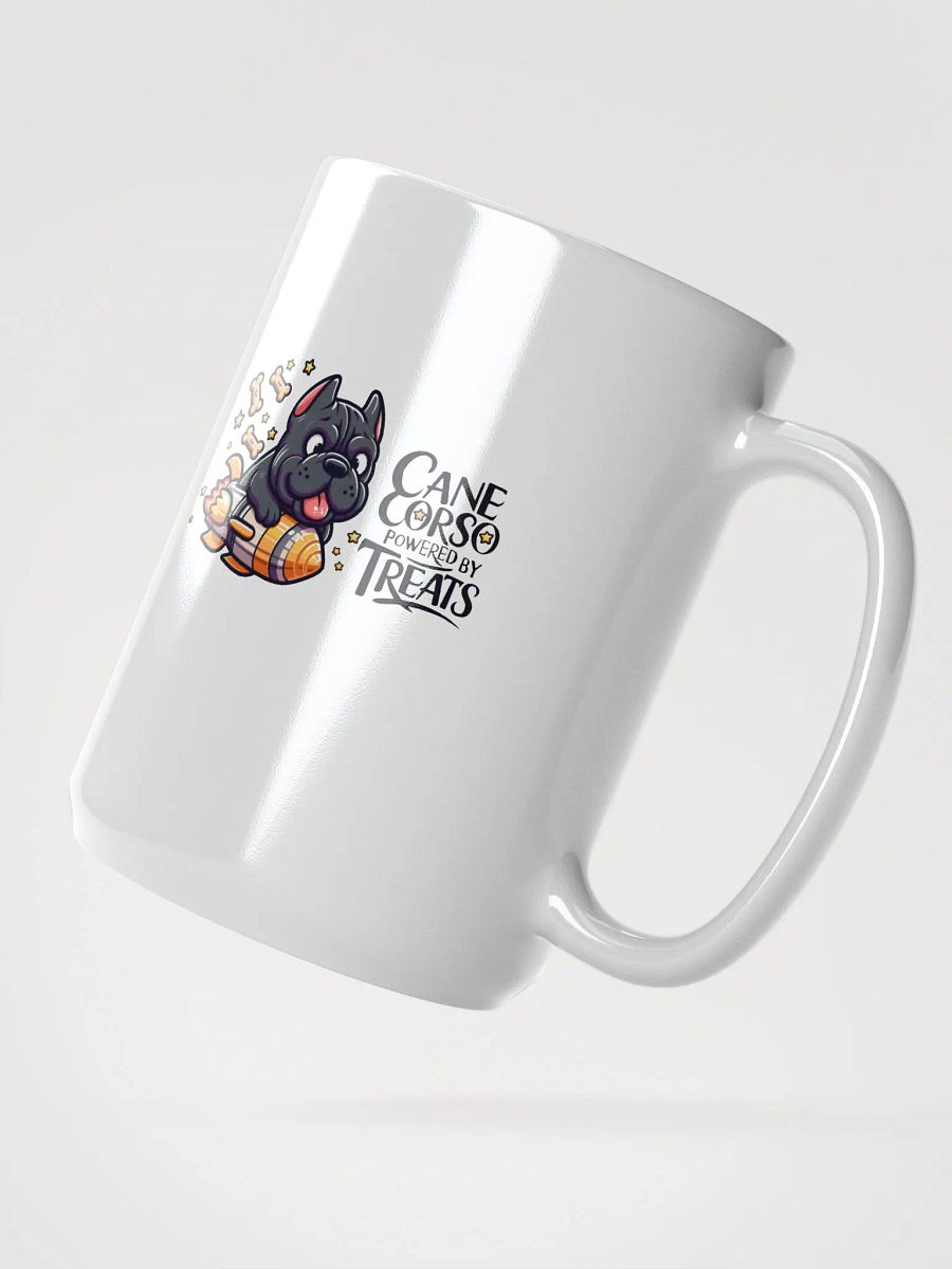 Cane Corso Treat-Powered Mug – Cute and Playful Dog Lover Design product image (2)