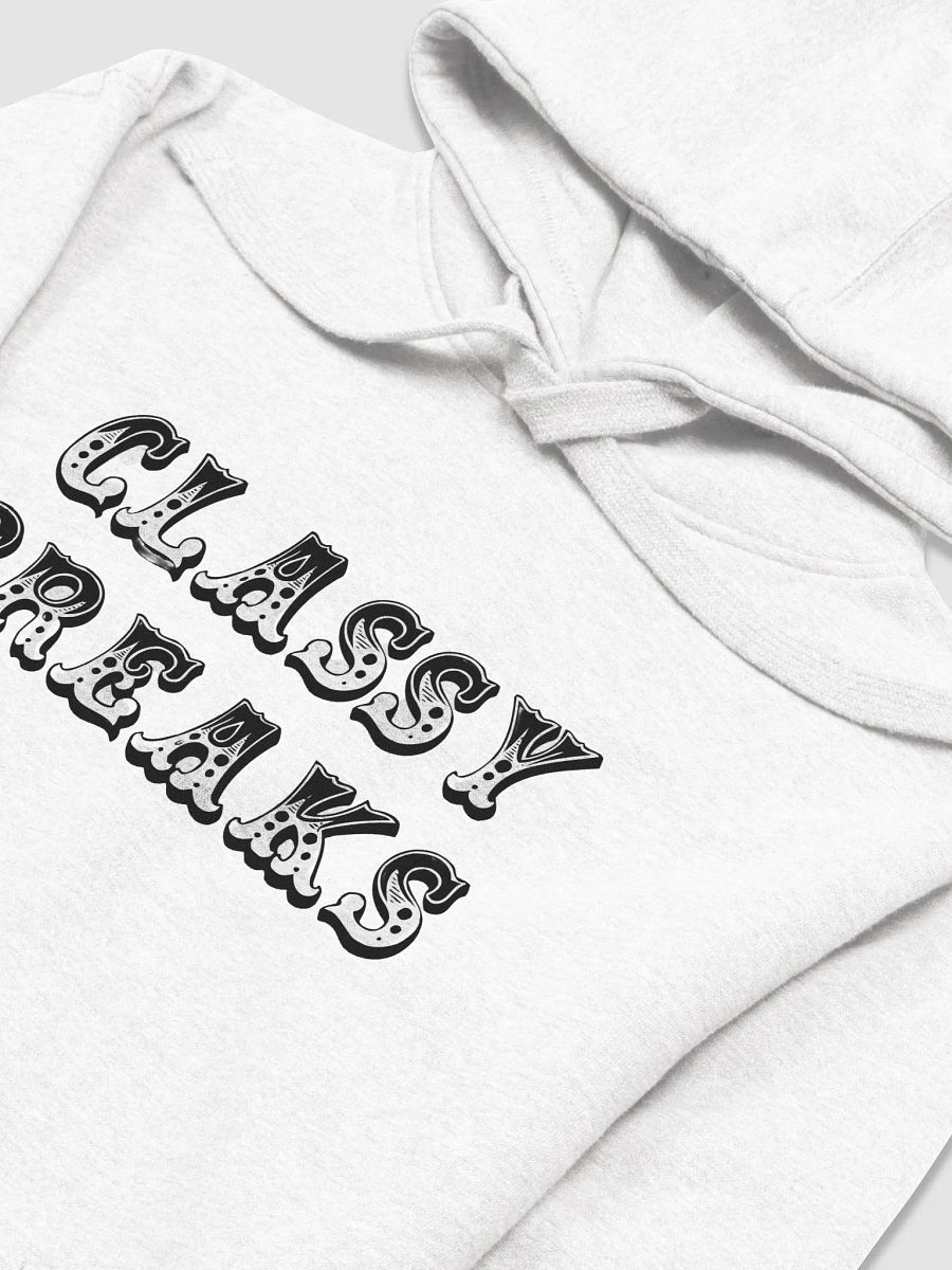 Classy Breaks White Hoodie! product image (3)