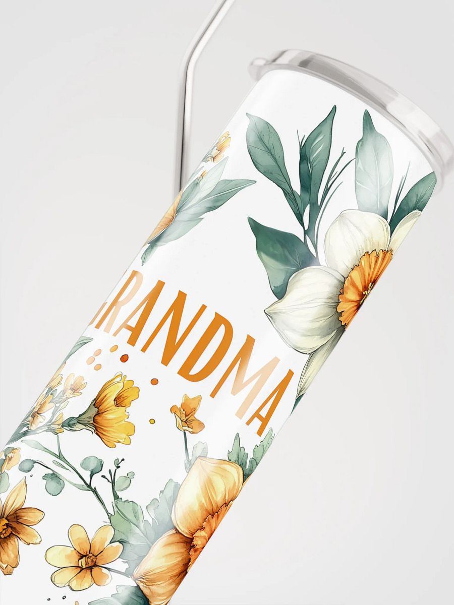 Grandma's Daffodil Garden Stainless Steel Tumbler product image (5)