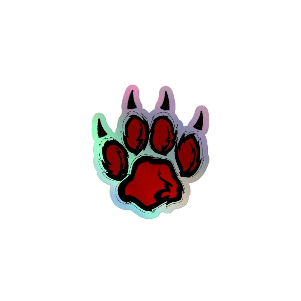 Darksies Paw Bean Stickers product image (1)