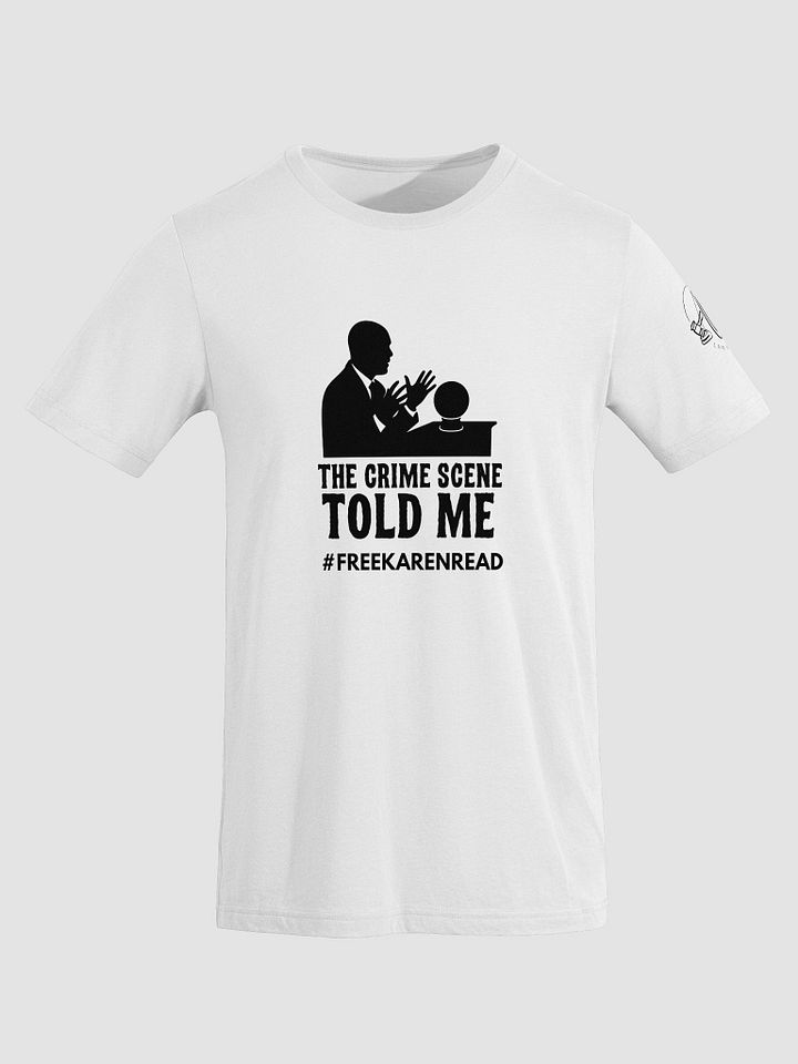 "The Crime Scene Told Me” — Trooper Paul Psychic Tee product image (1)