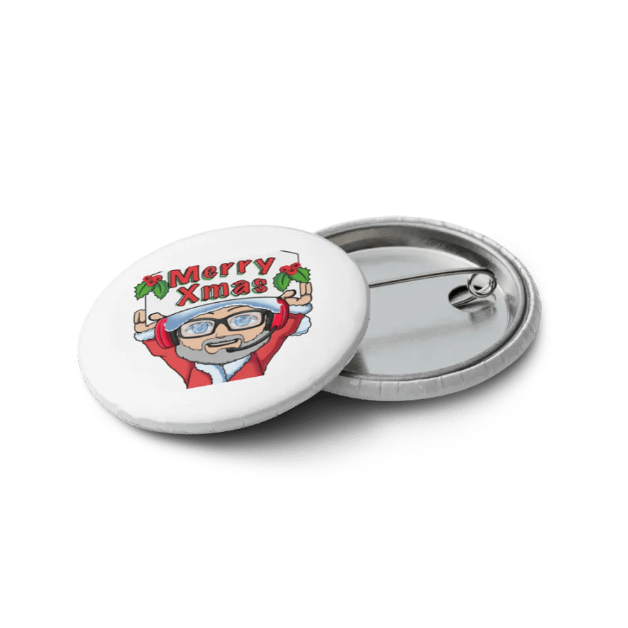 Xmas Ricky Pin Buttons product image (7)