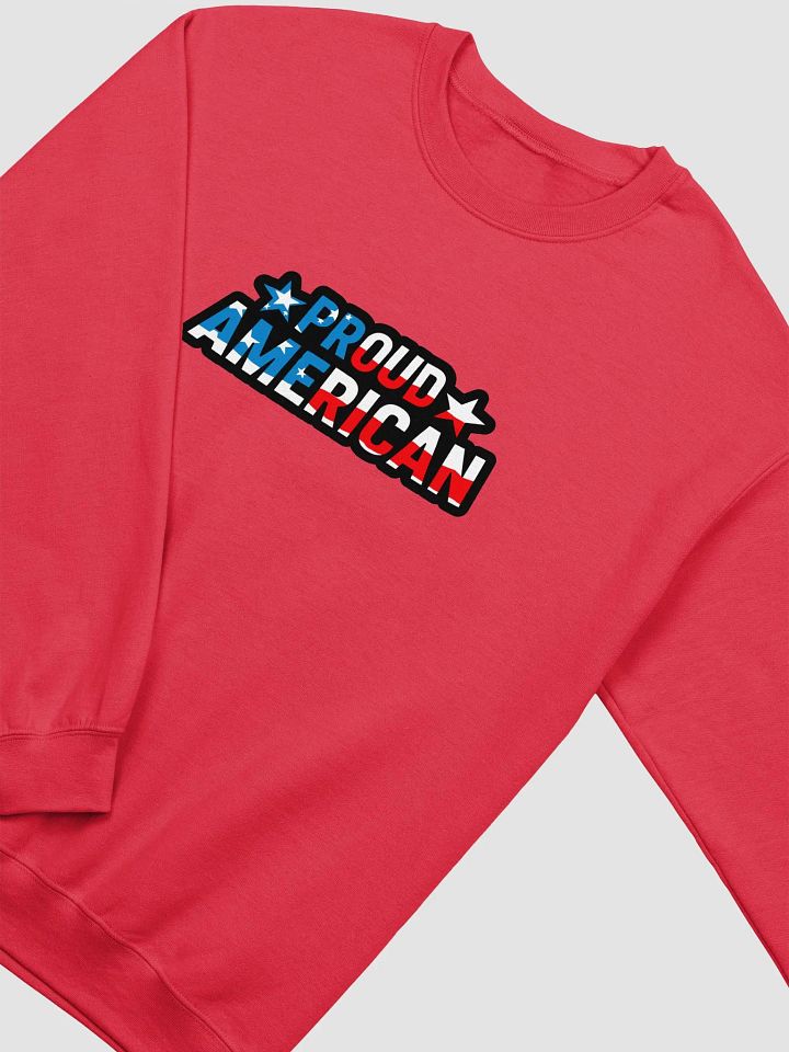 Sweatshirt: Proud American product image (22)