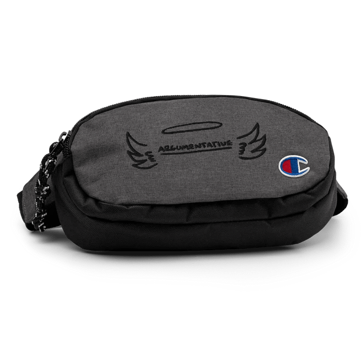 ANGELIC (black thread) champion fanny pack product image (2)