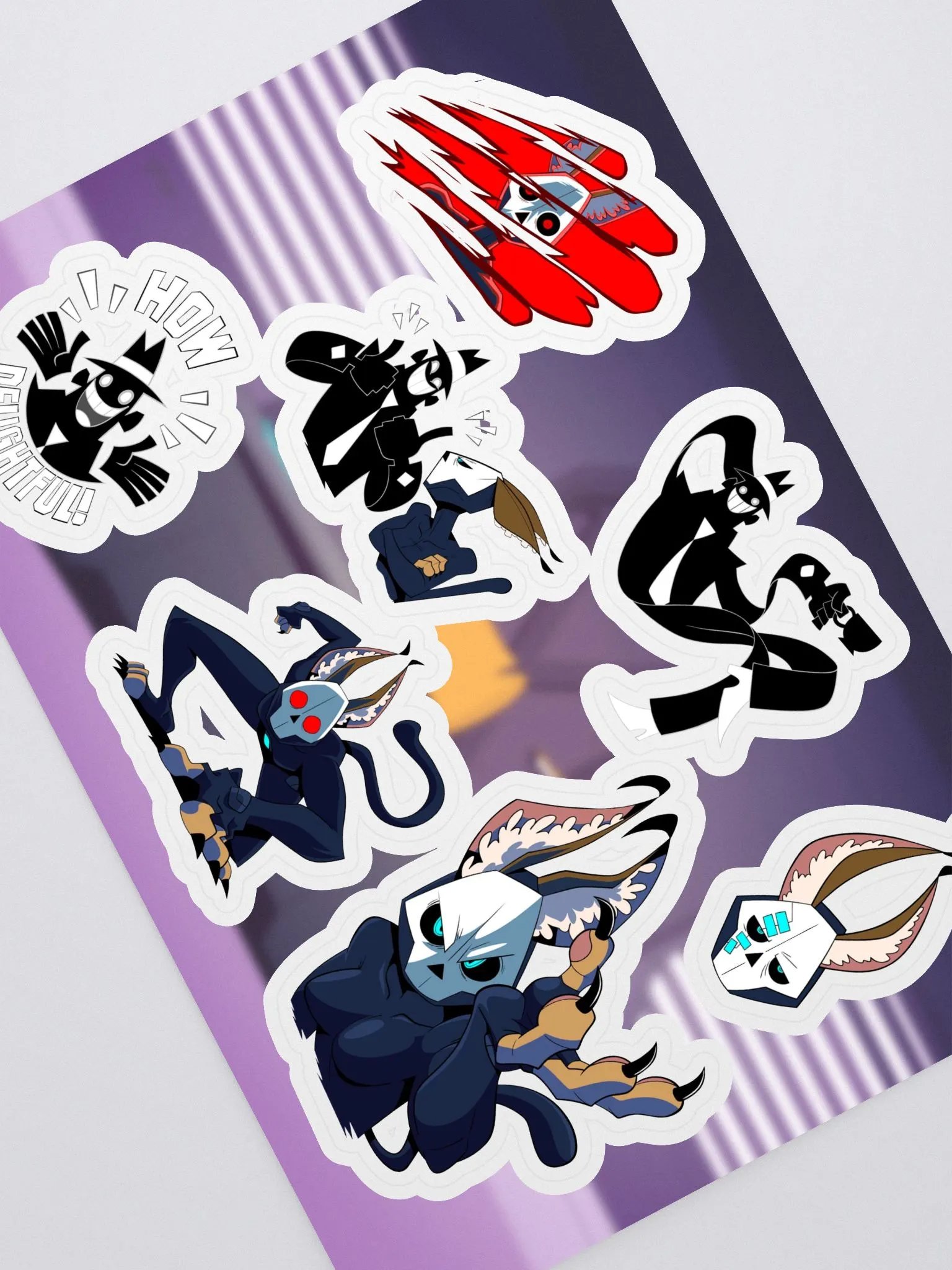 Kara & Agent K - Sticker sheet product image (1)