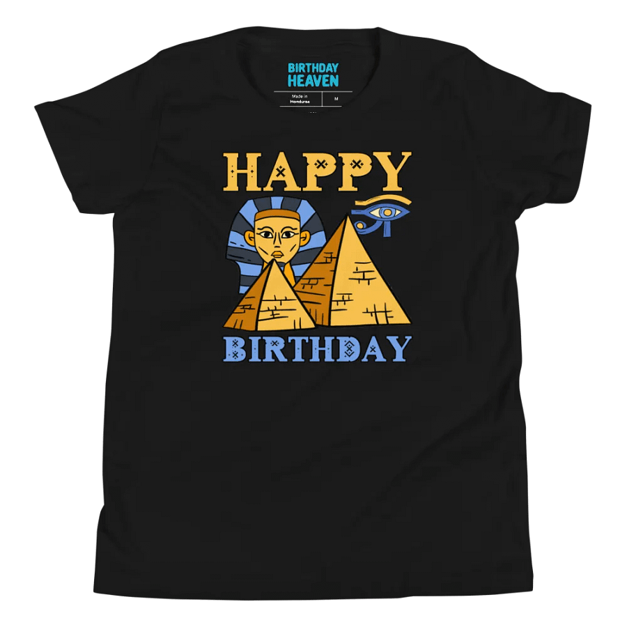 Happy Birthday (Egypt Pyramids) T-Shirt For Kids product image (12)