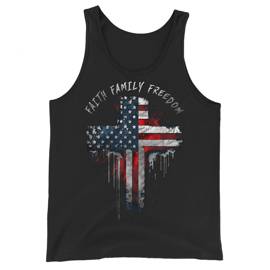 Faith Family Freedom Tank Top product image (1)
